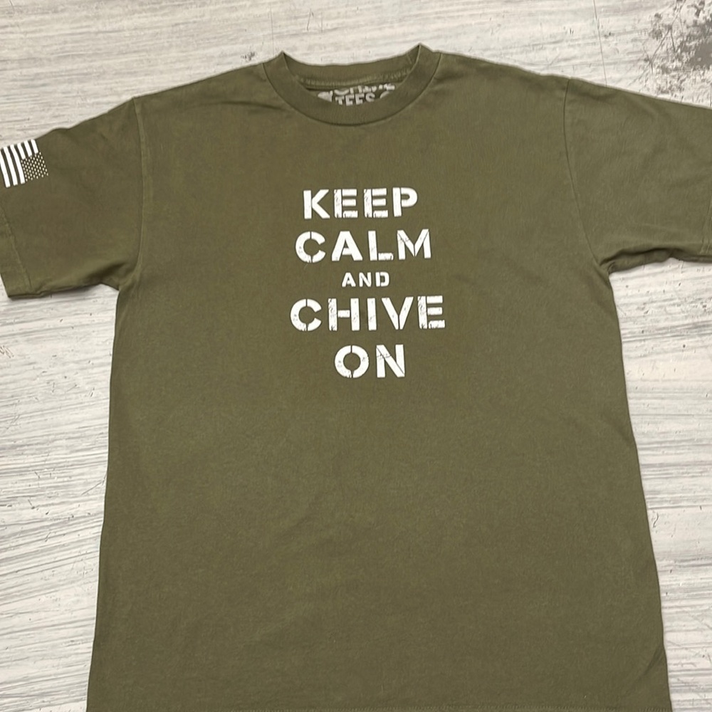 Chive Tees T Shirt Keep Calm And Chive